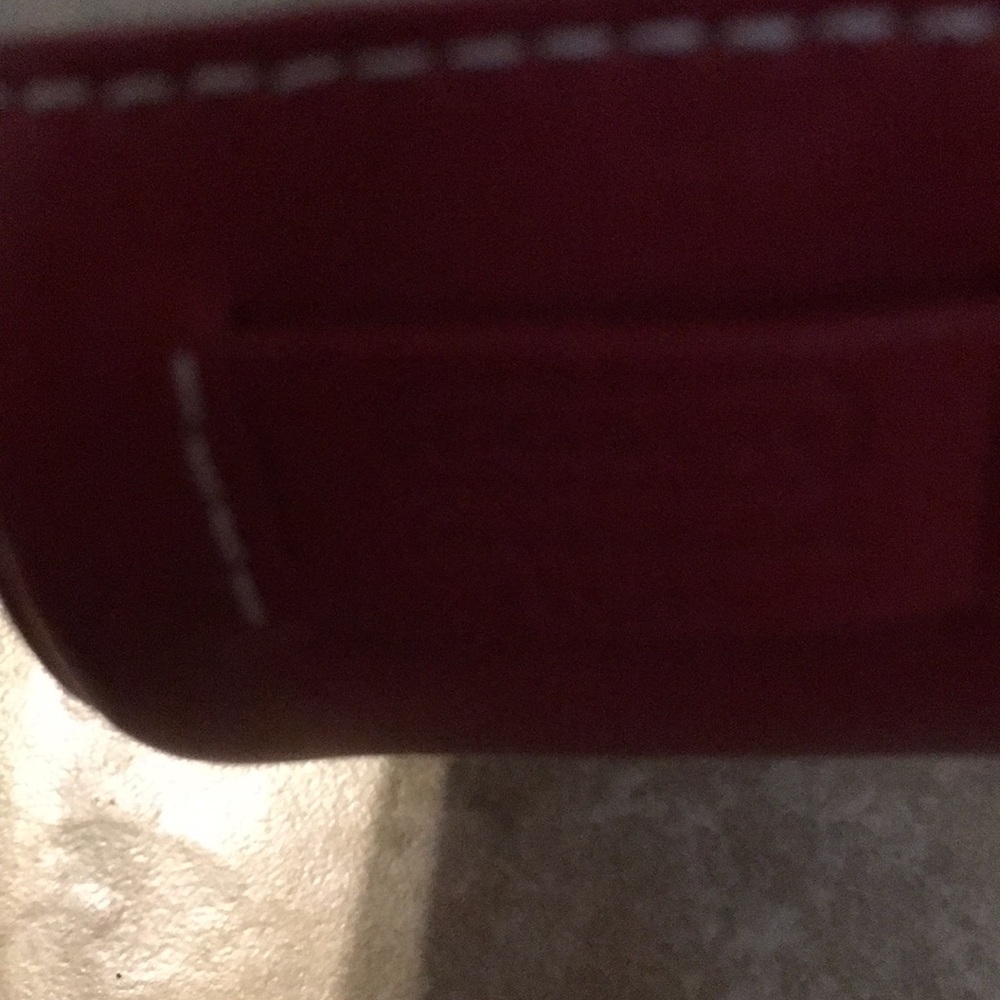 Vintage Coach Bucket Hat Baguette Red Leather Set - Picture 9 of 10